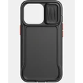 Tech21 - iPhone 13 Pro EvoMax Phone Case with Holster - Tech Accessories (Black) iPhone 13 Pro EvoMax Phone Case with Holster