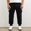 BOSS - Senylonmatt Pants - Pants (Black) Senylonmatt Pants