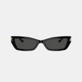 Jimmy Choo - 0JC5011U - Sunglasses (Black) 0JC5011U