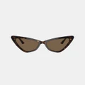 Jimmy Choo - 0JC5008 - Sunglasses (Havana) 0JC5008