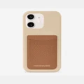 Maison De Sabre - The Card Phone Case (iPhone 12) - Tech Accessories (Nude) The Card Phone Case (iPhone 12)