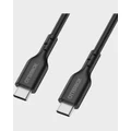 Otterbox - USB C C 2M USB PD Standrd Cable - Tech Accessories (Black) USB C-C 2M USB-PD Standrd Cable