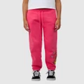 Santa Cruz - Asp Paradise Fire Track Pants Teens - Pants (Pink) Asp Paradise Fire Track Pants - Teens