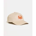 Seafolly - Embroidered Cap - Headwear (Crab Orange) Embroidered Cap