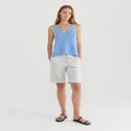 Sportscraft - Rosa Linen Blend Shorts - Shorts (neutrals) Rosa Linen Blend Shorts