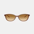 Emporio Armani - 0EA4220 - Sunglasses (Light Brown) 0EA4220