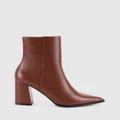 Siren - Willing Ankle Boots - Ankle Boots (Rust Leather) Willing Ankle Boots