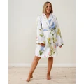 Binny - Hydrangea Robe - Sleepwear (Easter Flower Print) Hydrangea Robe