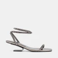 Jeffrey Campbell - Luxor LB - Mid-low heels (Silver) Luxor LB