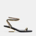 Jeffrey Campbell - Luxor LB - Mid-low heels (Black) Luxor LB