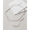 Luv Aj - Cecilia Chain Necklace - Jewellery (Silver) Cecilia Chain Necklace