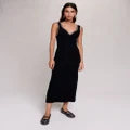 Maje - Rimocrochet Dress - Dresses (BLACK) Rimocrochet Dress