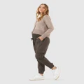 Ripe Maternity - Tencel Off Duty Cargo Pant - Cargo Pants (Brown) Tencel Off Duty Cargo Pant