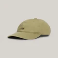 Tommy Hilfiger - Flag Embroidery Six Panel Baseball Cap - Headwear (Faded Olive) Flag Embroidery Six-Panel Baseball Cap
