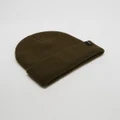 Brixton - Heist Beanie - Headwear (Military Olive) Heist Beanie
