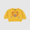Rock Your Baby - Electric Lion Sweatshirt Babies - Sweats (Mustard) Electric Lion Sweatshirt - Babies