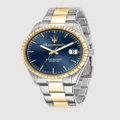 Maserati - Competizione 43mm Two Tone Watch - Watches (Silver) Competizione 43mm Two Tone Watch