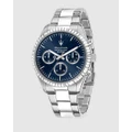 Maserati - Competizione 43mm Stainless Steel Chronograph Watch - Watches (Blue) Competizione 43mm Stainless Steel Chronograph Watch
