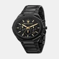 Maserati - Stile 45mm Chronograph Watch - Watches (Black) Stile 45mm Chronograph Watch