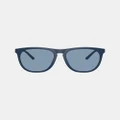 Oliver Peoples - R 1 - Sunglasses (Semi-Matte Blue Ash) R-1