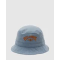 Billabong - Barrel Bucket Hat For Men - Headwear (DENIM BLUE) Barrel Bucket Hat For Men