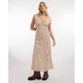 Dazie - For The Lovers Maxi Dress - Dresses (Rosette Stripe) For The Lovers Maxi Dress
