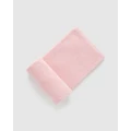 Purebaby - Essentials Textured Blanket Babies - Nursery (Pink Melange) Essentials Textured Blanket-Babies