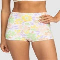 Roxy - Ephemere High Waist Bikini Bottoms For Women - Bikini Bottoms (WHITE EPHEMERE) Ephemere High Waist Bikini Bottoms For Women