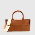 Belle & Bloom - Long Way Home Woven Tote Camel - Handbags (Camel) Long Way Home Woven Tote - Camel