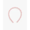 Country Road - Pearl Headband - Hair Accessories (Pink) Pearl Headband