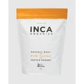 Inca Organics - Certified Organic Whey Protein Powder Raw Cacao - Vitamins & Supplements (Orange) Certified Organic Whey Protein Powder - Raw Cacao