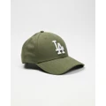 New Era - 9Forty CS Linen Cap - Headwear (Green Med) 9Forty CS Linen Cap