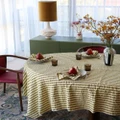 Mosey Me - Seersucker Stripe Square Tablecloth - Home (Pistachio) Seersucker Stripe Square Tablecloth