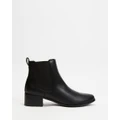 SPURR - Zoe Chelsea Boots - Boots (Black Smooth) Zoe Chelsea Boots