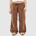 BDG By Urban Outfitters - Linen 5 Pocket Pants - Pants (Chocolate) Linen 5 Pocket Pants