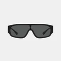 Versace - 0VE4439 - Sunglasses (Black) 0VE4439