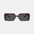 Versace - 0VE4405 - Square (Transparent Purple) 0VE4405