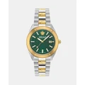 Versace - V Dome - Watches (Green Dial) V Dome