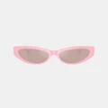 Versace - 0VE4470B - Sunglasses (Perla Pastel Pink) 0VE4470B