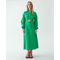 Calli - Zoia Midi Dress - Dresses (Apple Green) Zoia Midi Dress