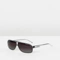 Carrera - GRAND PRIX 2 - Sunglasses (BKCRWHT) GRAND PRIX 2