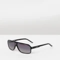 Carrera - Carrera 27 - Sunglasses (Black & Grey) Carrera 27