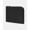 Incase - 14" Facet Sleeve Recycled Twill - Tech Accessories (Black) 14" Facet Sleeve Recycled Twill