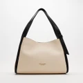 Kate Spade - Large Crossbody Pebbled Shoulder Bag - Handbags (Allspice Cake & Milk) Large Crossbody Pebbled Shoulder Bag