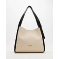Kate Spade - Large Crossbody Pebbled Shoulder Bag - Handbags (Allspice Cake & Milk) Large Crossbody Pebbled Shoulder Bag