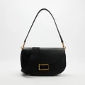 Kate Spade - Katy Saddle Bag - Handbags (Black) Katy Saddle Bag