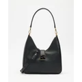 Kate Spade - Dakota Smooth Leather Hobo Bag - Handbags (Black) Dakota Smooth Leather Hobo Bag
