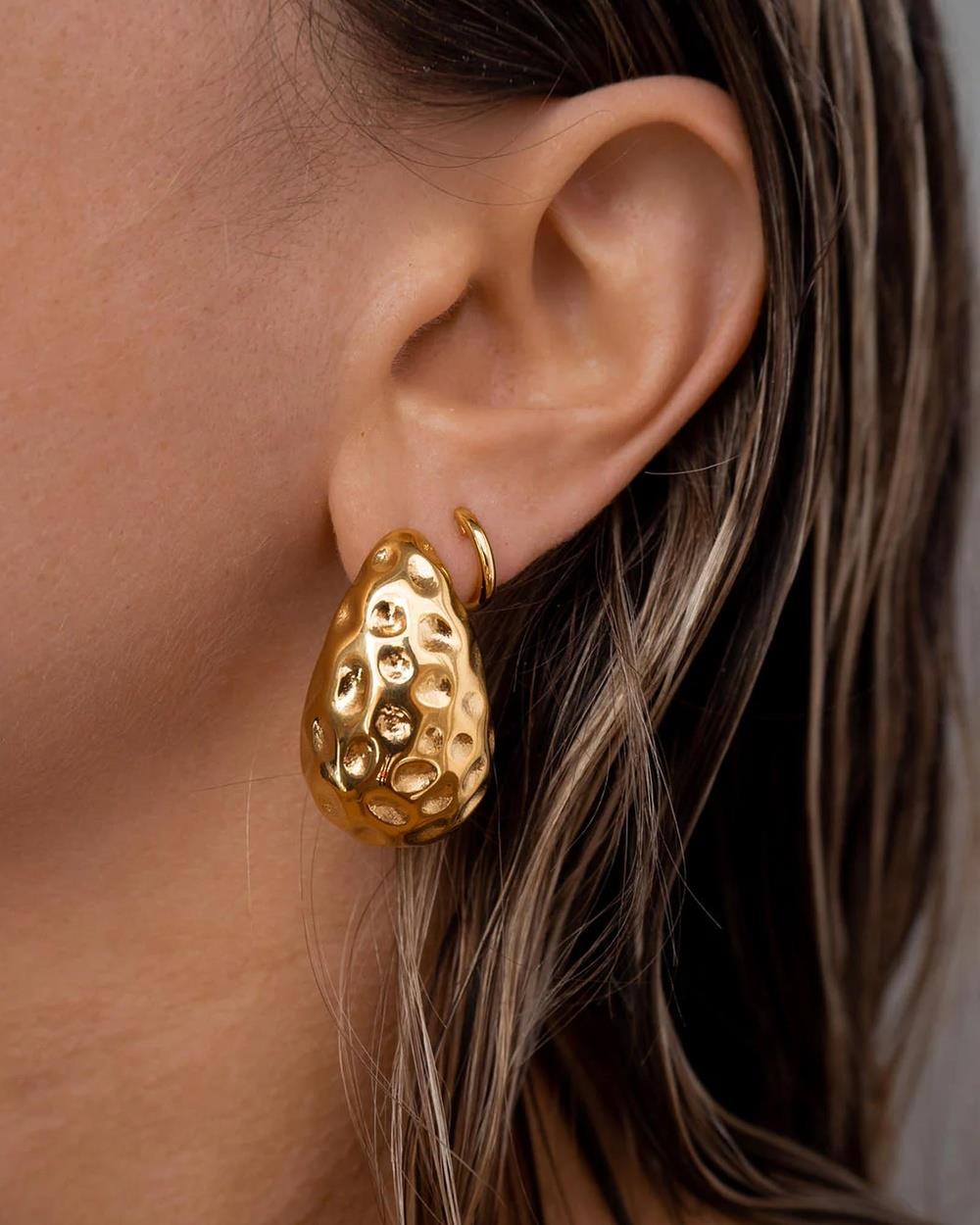 Luv Aj - The Doheny Earrings - Jewellery (Gold) The Doheny Earrings