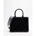 Armani Exchange - Layla Small Tote - Handbags (Nero & Black) Layla Small Tote