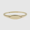 Fossil - Fossil Drew Gold Ring JF04136710 - Jewellery (Gold) Fossil Drew Gold Ring JF04136710